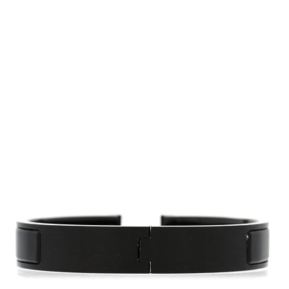 Hermes Matte Enamel Narrow Clic Clac HH Bracelet T5 So Black 3 of 5