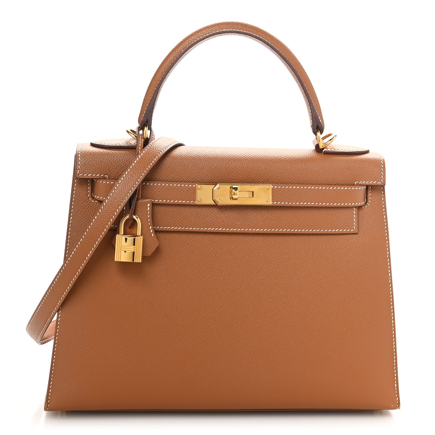 Hermes Epsom Kelly Sellier 28 Gold 1 of 10