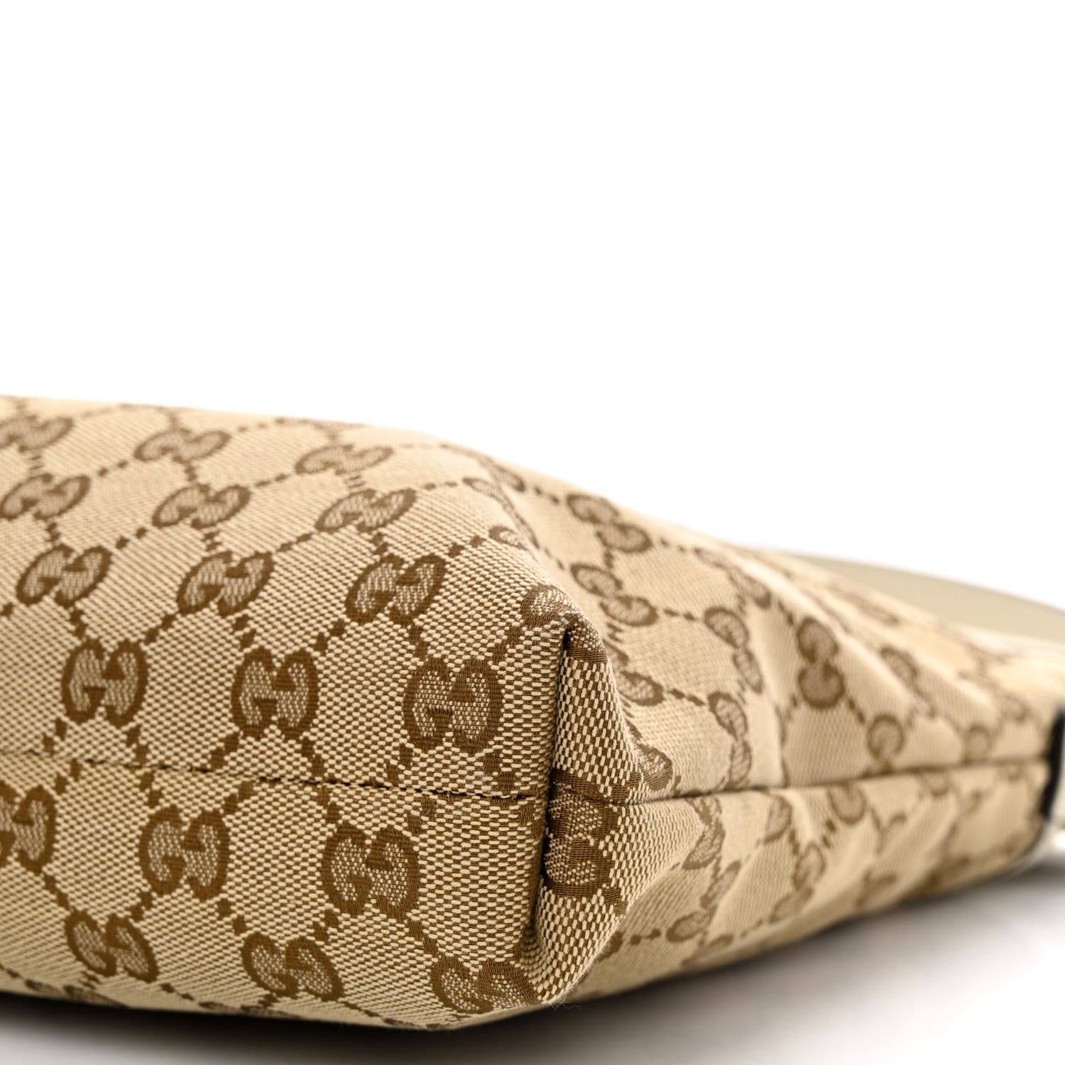 Gucci Monogram Medium Flat Messenger Bag Off White 9 of 9