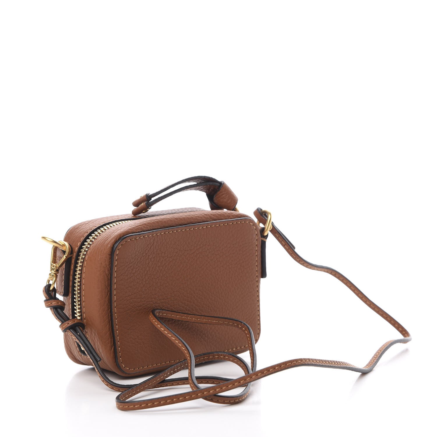 Chloe Calfskin Mini Marcie Crossbody Bag Tan 3 of 11