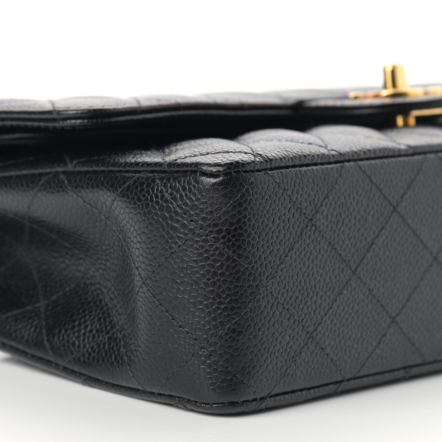 Chanel Caviar Quilted Medium Double Flap Black 9 of 13