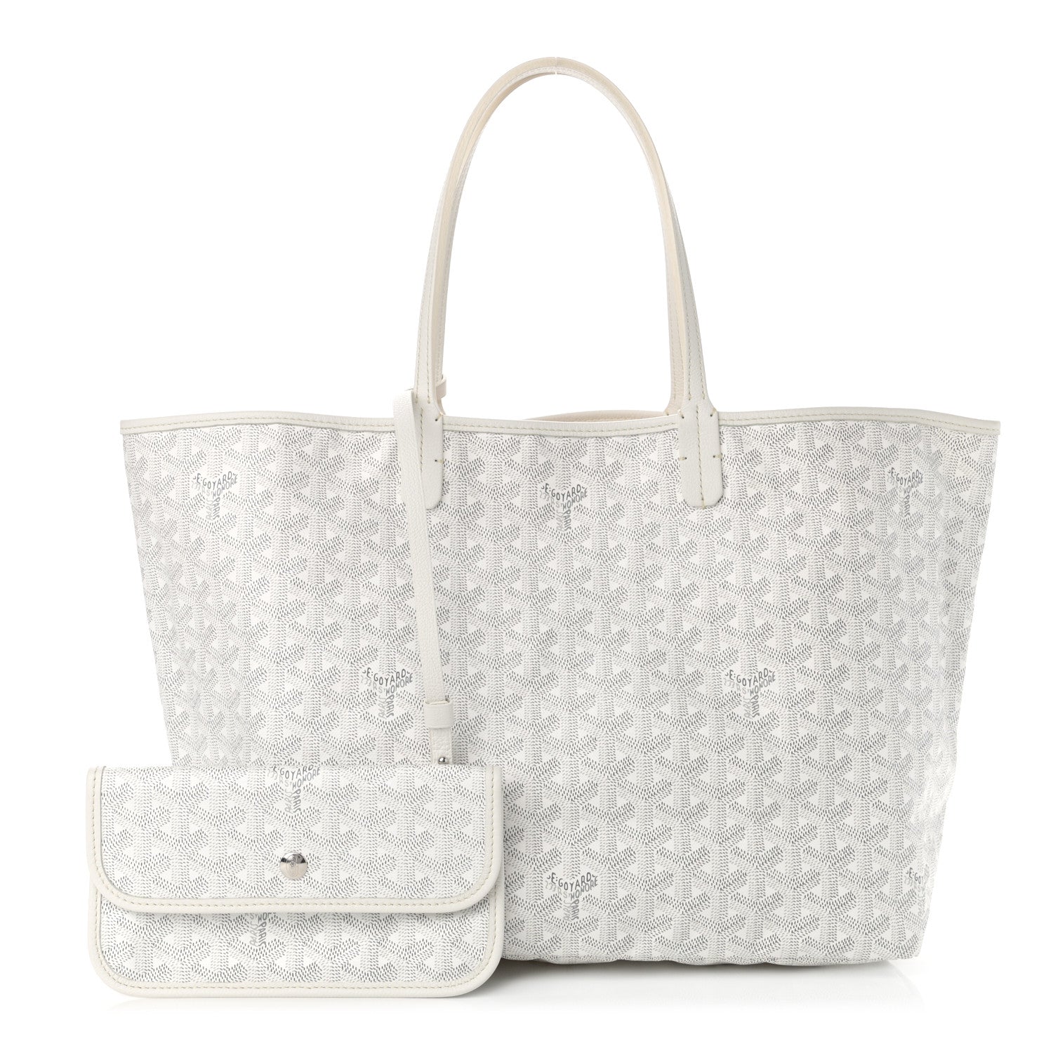 Goyard Goyardine Saint Louis PM White 1 of 11