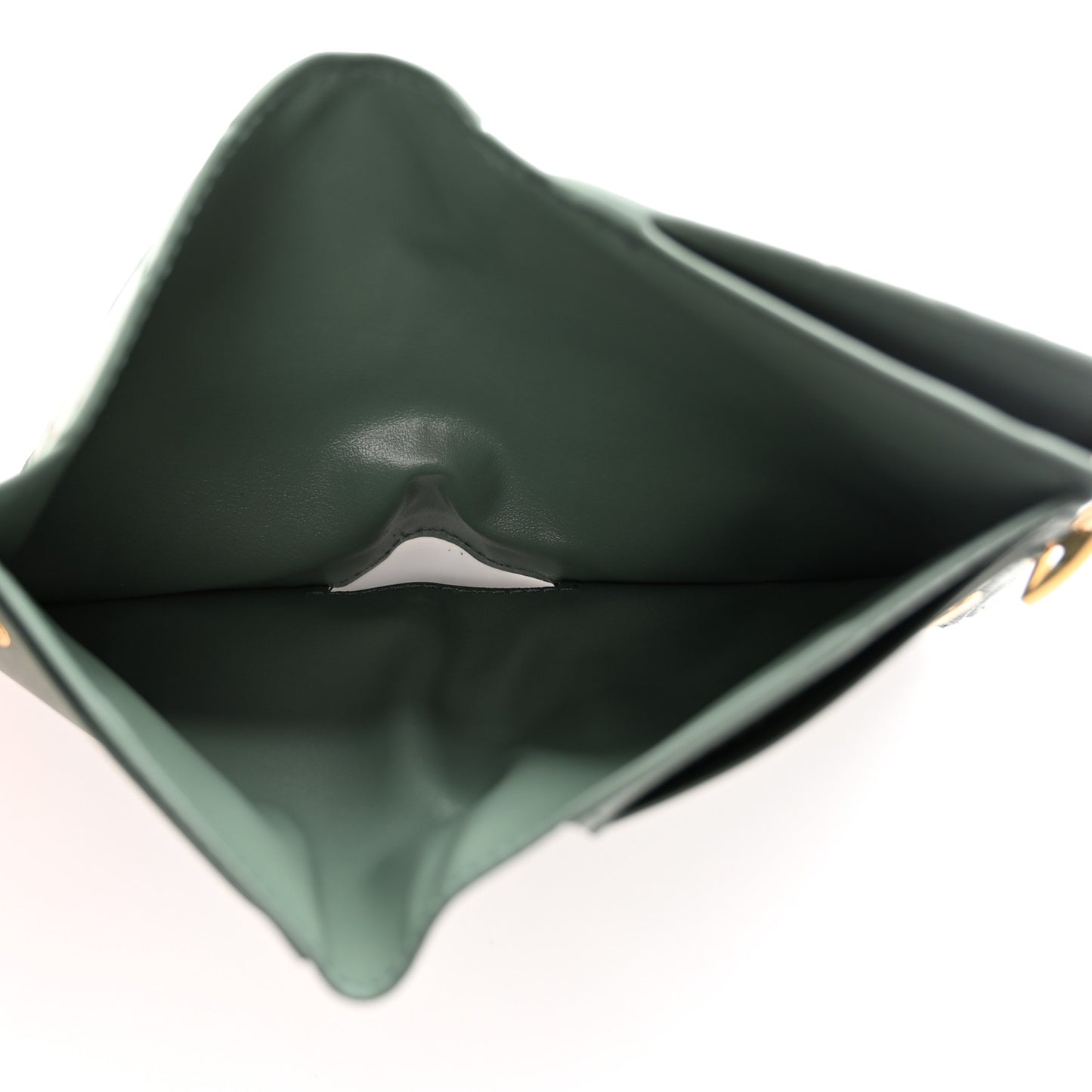 Nappa Intrecciato Bifold Zip Wallet Aloe