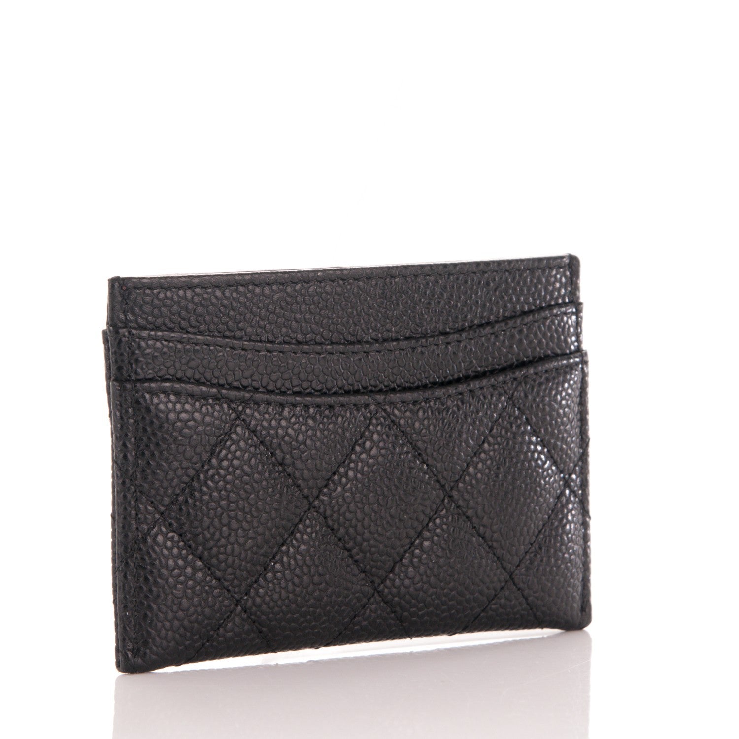 Chanel Caviar Quilted Card Holder Black 3 of 7