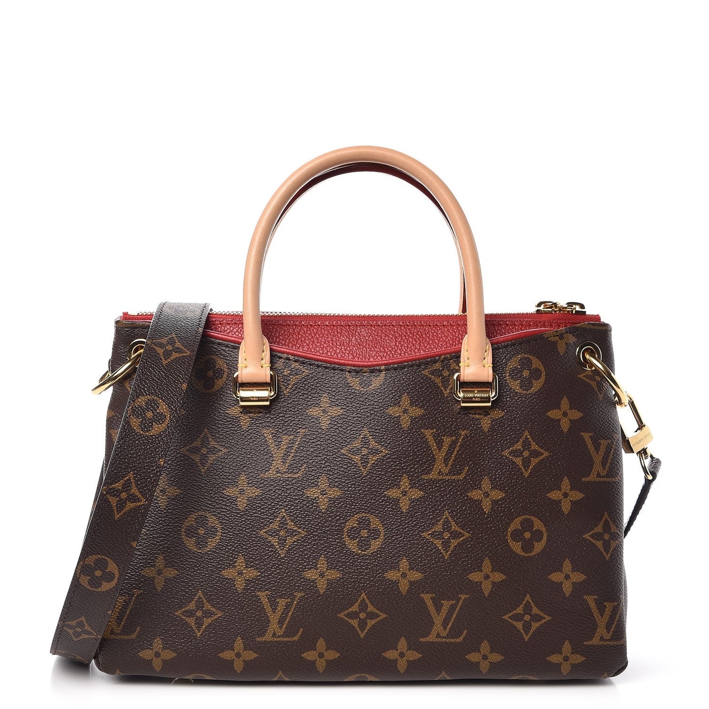 Monogram Pallas BB Cherry