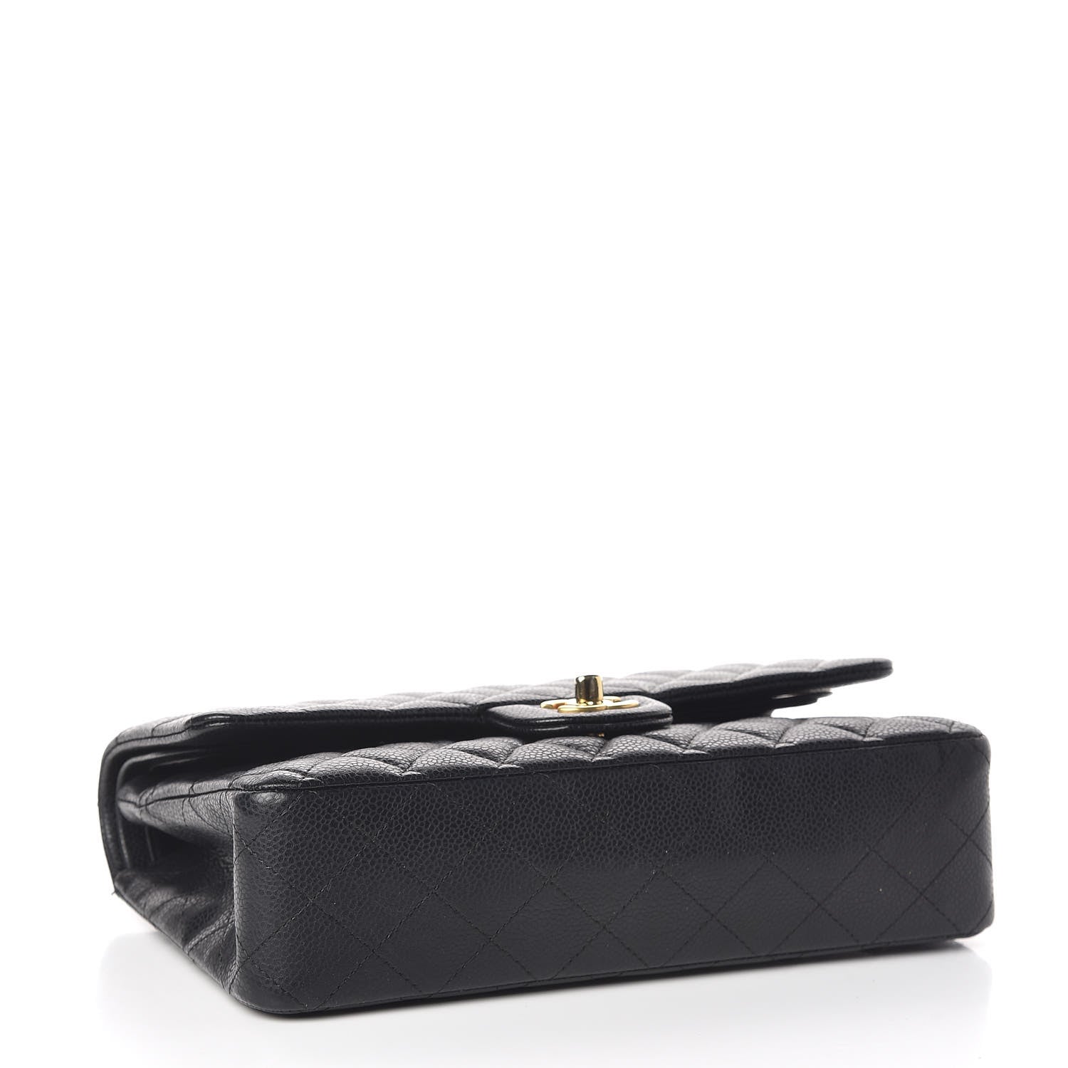 Chanel Caviar Quilted Medium Double Flap Black 4 of 10