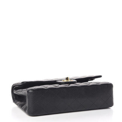 Chanel Caviar Quilted Medium Double Flap Black 4 of 10