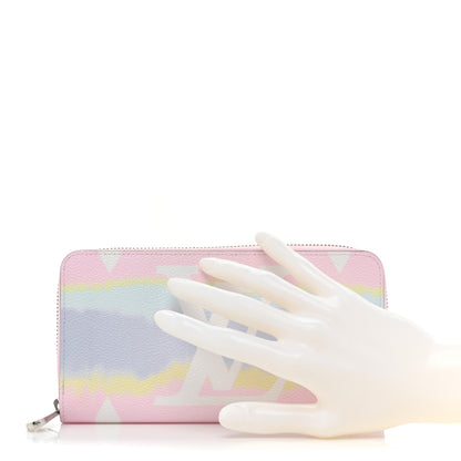 Louis Vuitton Monogram Escale Zippy Wallet Pastel 2 of 11