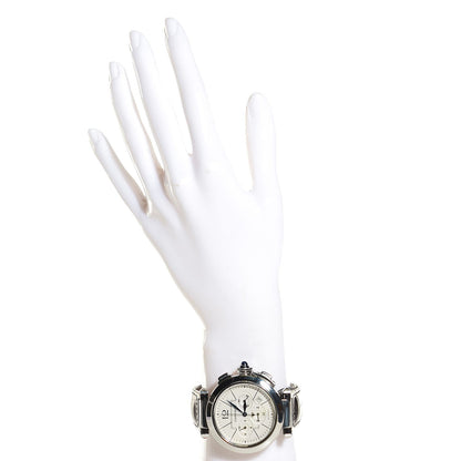 Cartier Stainless Steel 42mm Pasha C Chronograph Automatic Watch 2 of 8