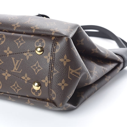 Louis Vuitton Monogram Pallas Shopper Black 8 of 8