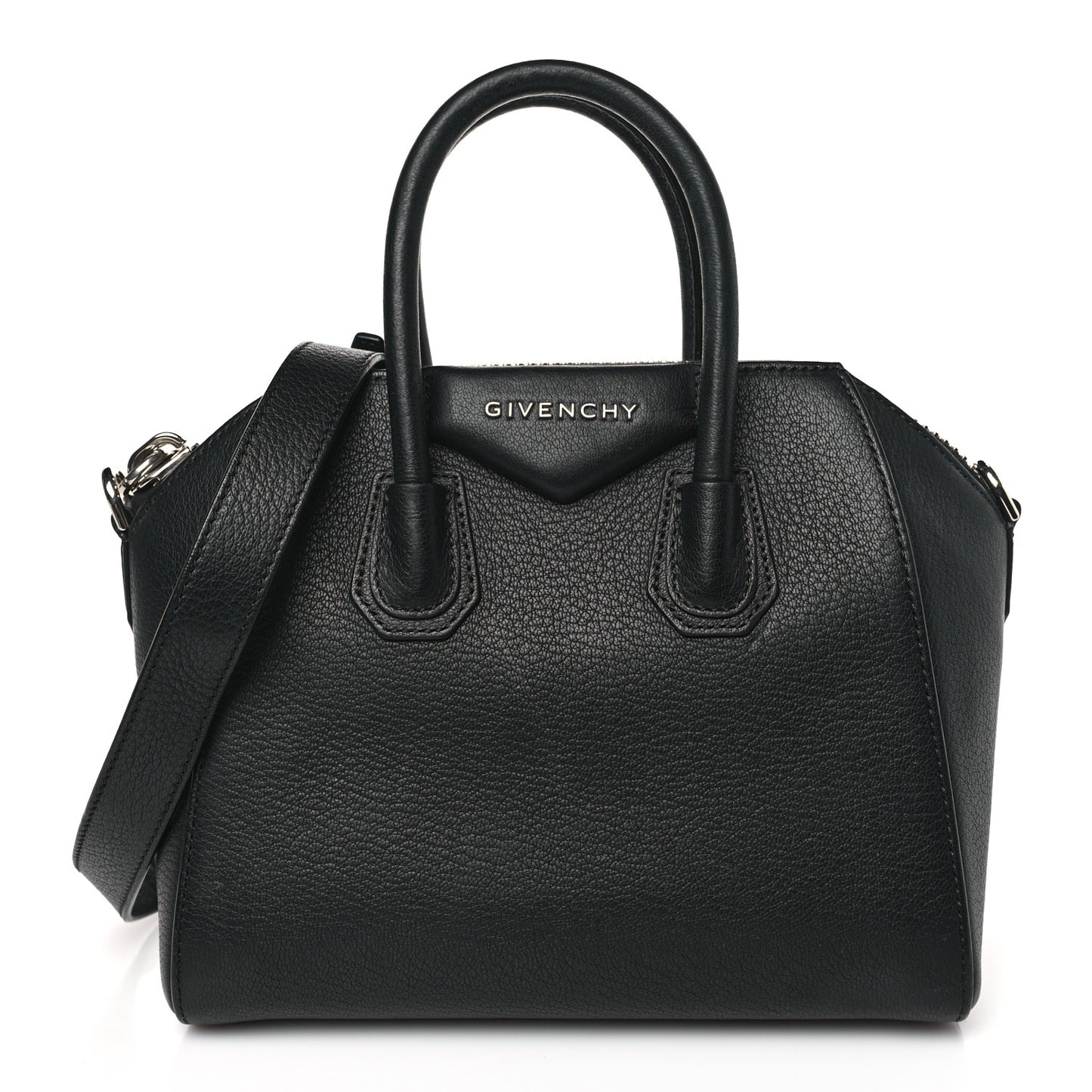 Sugar Goatskin Mini Antigona Black