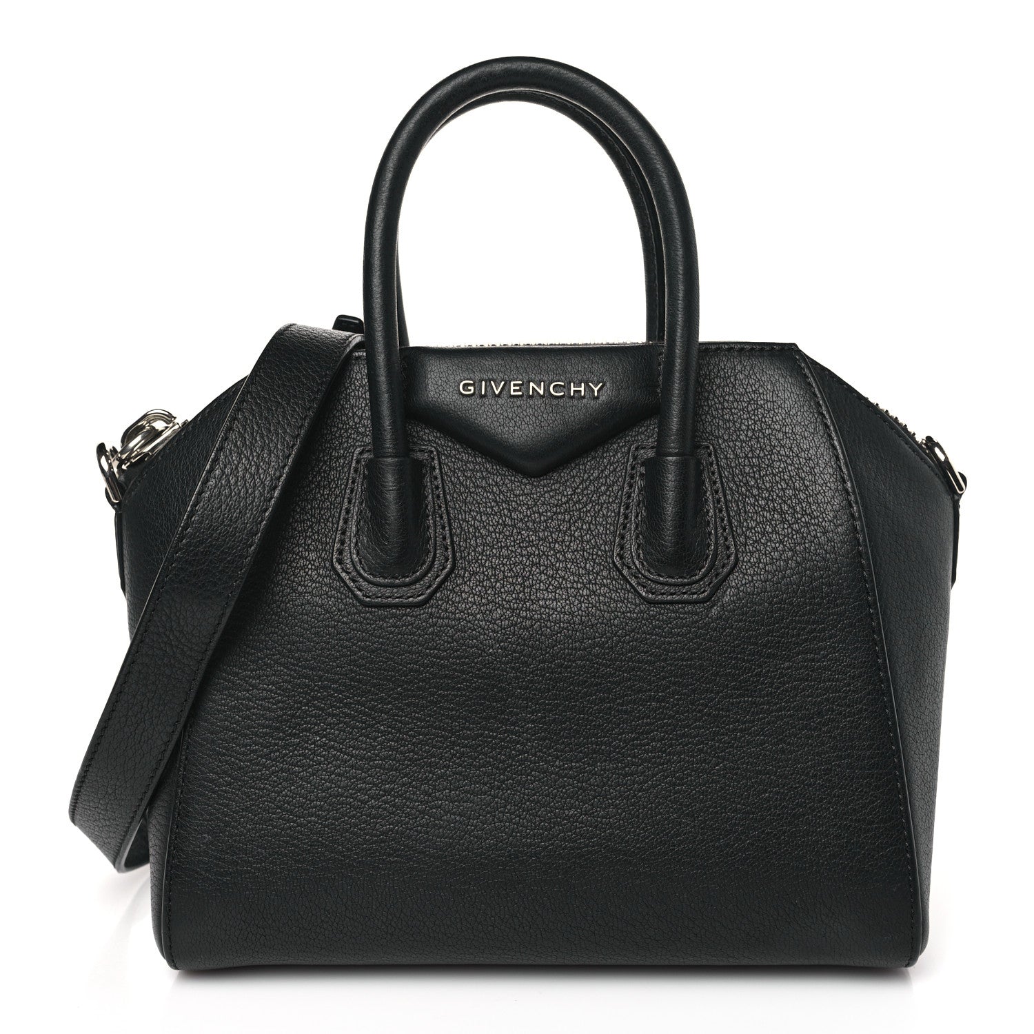 Givenchy Sugar Goatskin Mini Antigona Black 1 of 9
