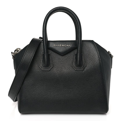 Givenchy Sugar Goatskin Mini Antigona Black 1 of 9