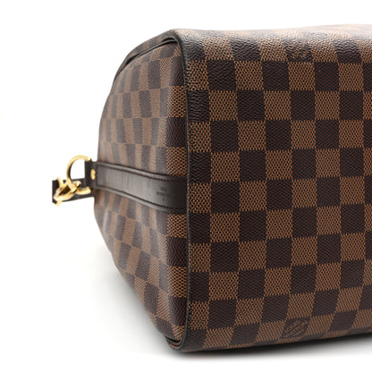 Louis Vuitton Damier Ebene Speedy Bandouliere 30 9 of 10