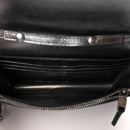 Givenchy Lambskin Emblem Chain Wallet Black 5 of 9