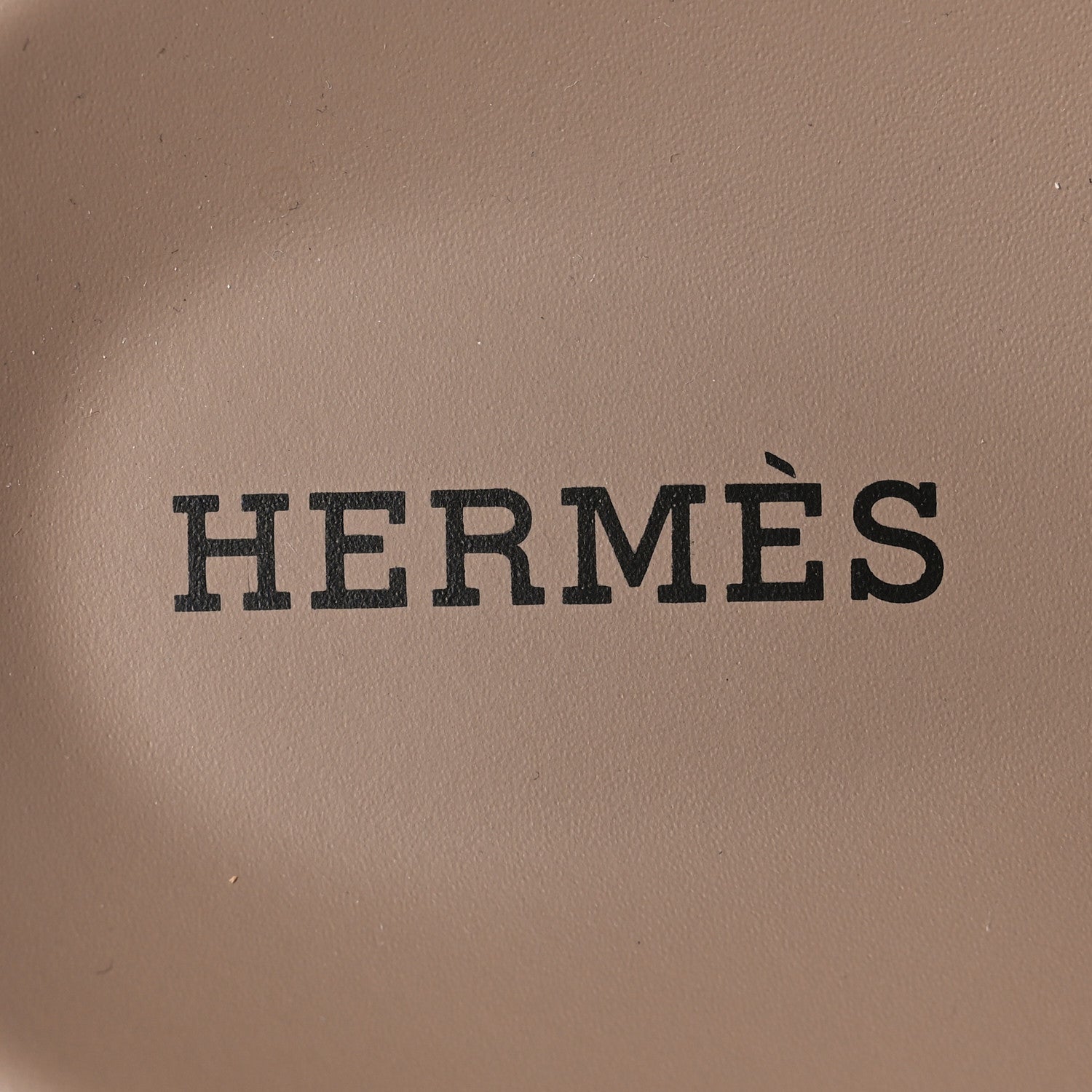 Hermes Suede Goatskin Womens Chypre Sandals 37 Beige Argile 9 of 9