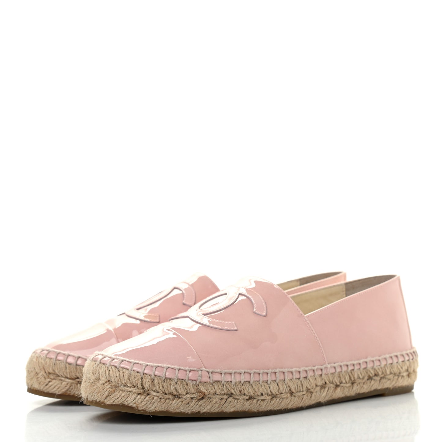 Patent CC Espadrilles 40 Pink