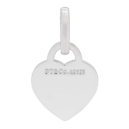 Tiffany Sterling Silver Heart Tag Charm 1 of 5