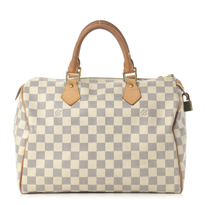 Louis Vuitton Damier Azur Speedy 30 1 of 19