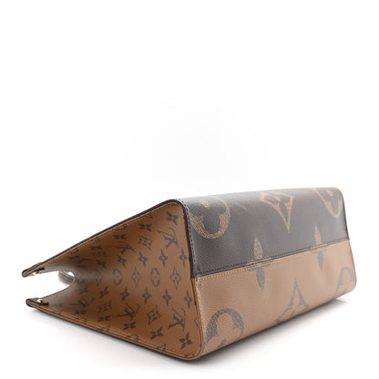Louis Vuitton Reverse Monogram Giant Onthego MM 4 of 9