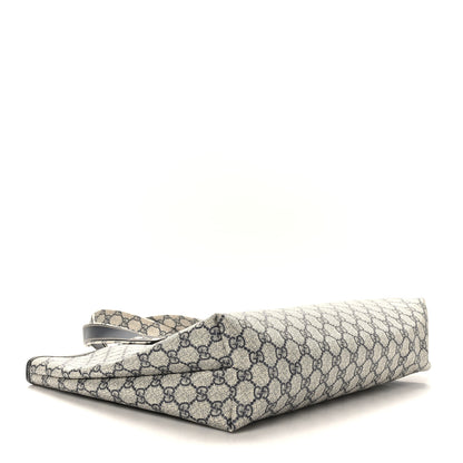 Gucci GG Plus Monogram Medium Signature Web Loop Tote Navy 4 of 10