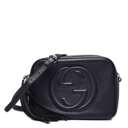 Gucci Pebbled Calfskin Small Soho Disco Bag Black 1 of 12