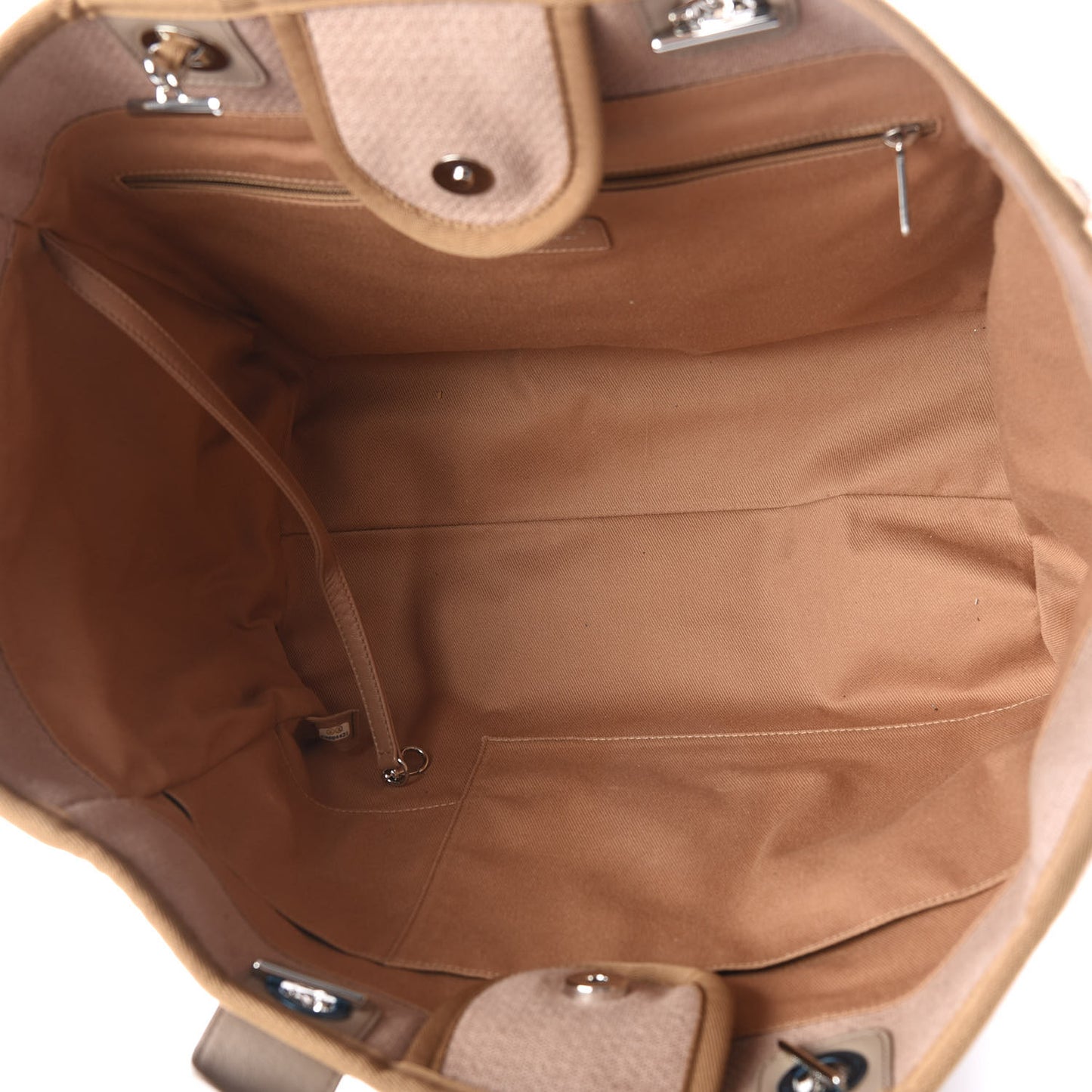 Canvas Medium Deauville Tote Ecru