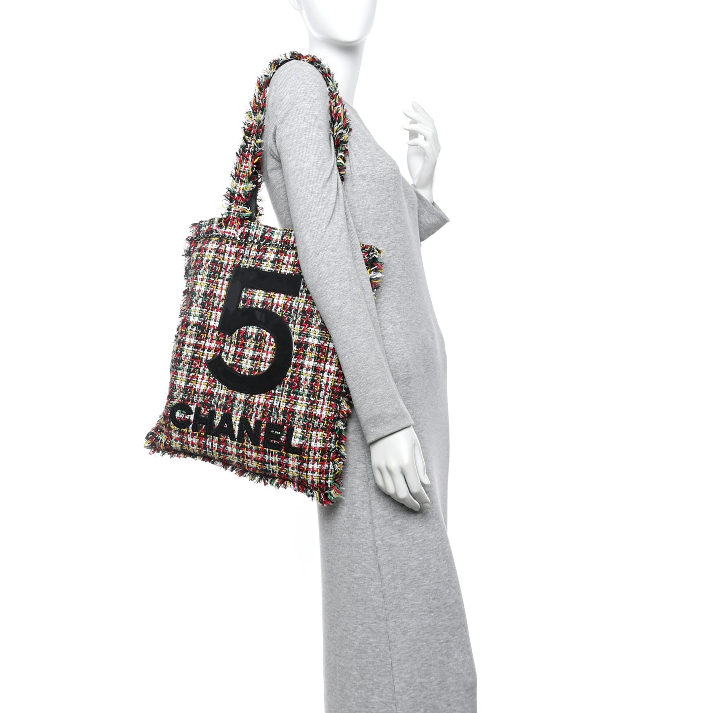 Tweed N°5 Tote Multicolor