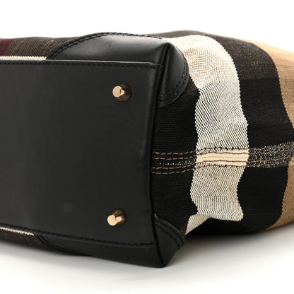 Burberry Canvas Mega Check Medium Maidstone Black 10 of 11