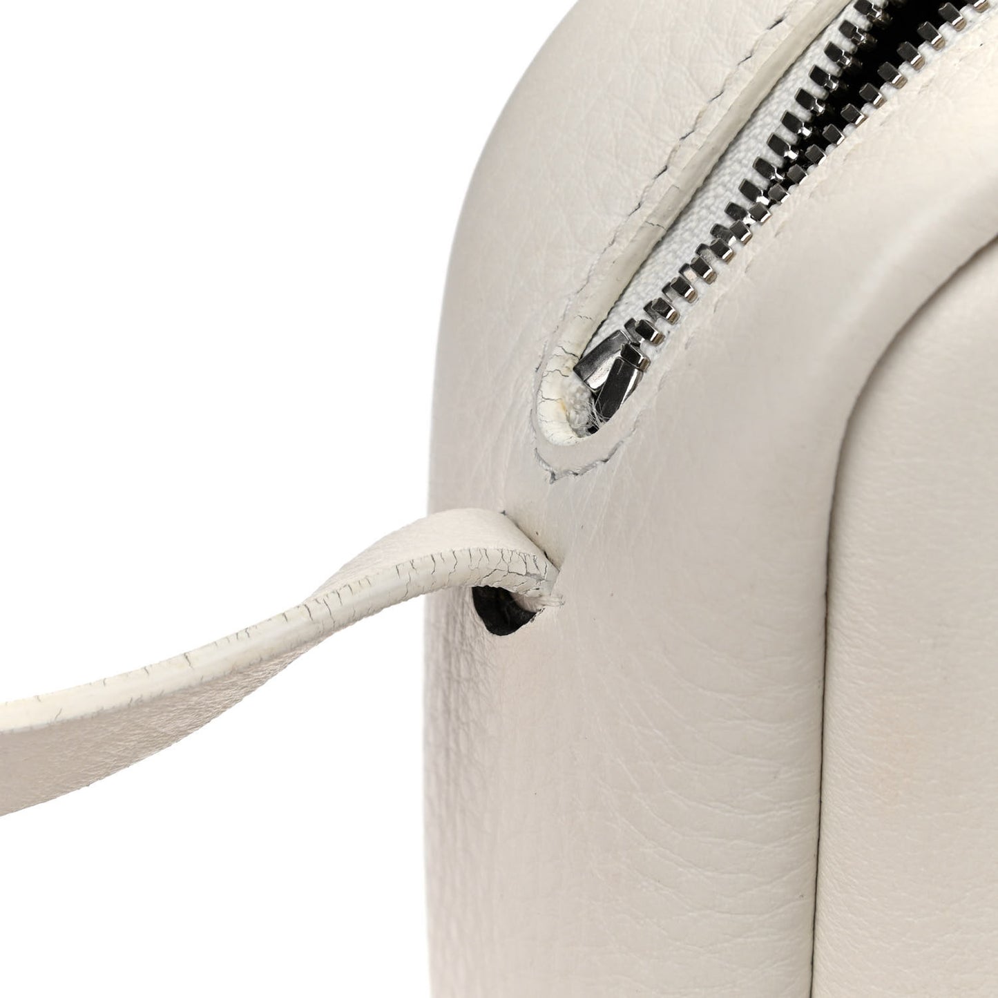 Calfskin Logo S Everyday Camera Bag White
