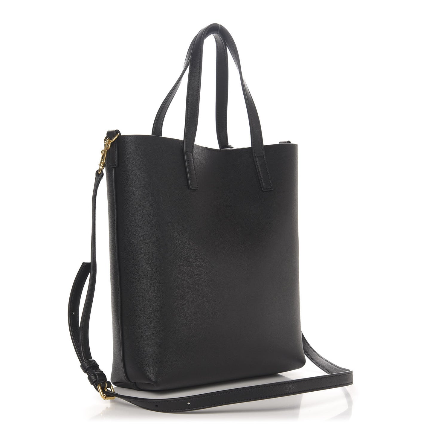Calfskin Toy Shopping Tote Black