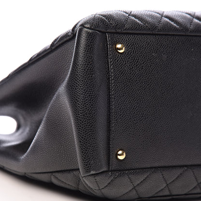Chanel Caviar Quilted XL Grand Shopping Tote GST Black 10 of 12