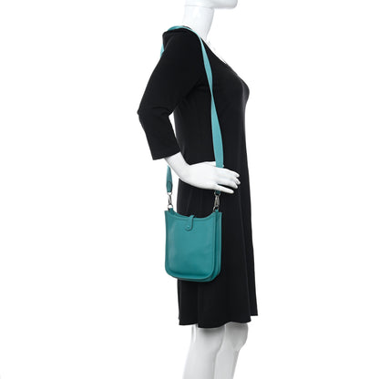 Hermes Epsom Evelyne TPM Bleu Paon 2 of 10