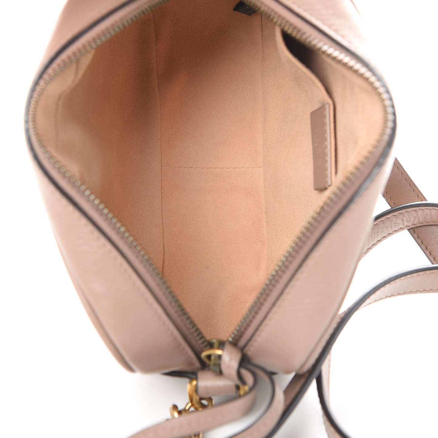 Calfskin Matelasse Mini GG Marmont Chain Shoulder Bag Porcelain Rose
