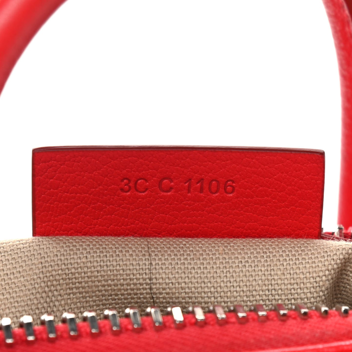 Sugar Goatskin Mini Antigona Red