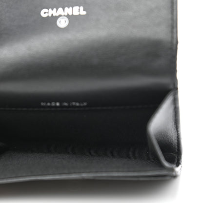 Chanel Aged Calfskin Quilted Reissue Flap Card Holder So Black 5 of 8