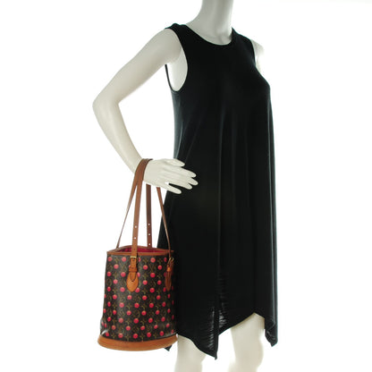 Louis Vuitton Monogram Cerises Bucket Bag 2 of 9
