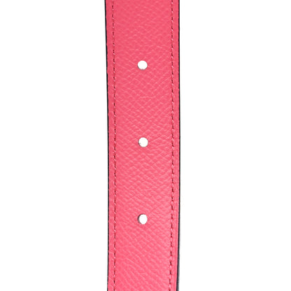 Hermes Epsom 24mm Belt Strap 75 Rose Azalee Rouge De Coeur 4 of 5