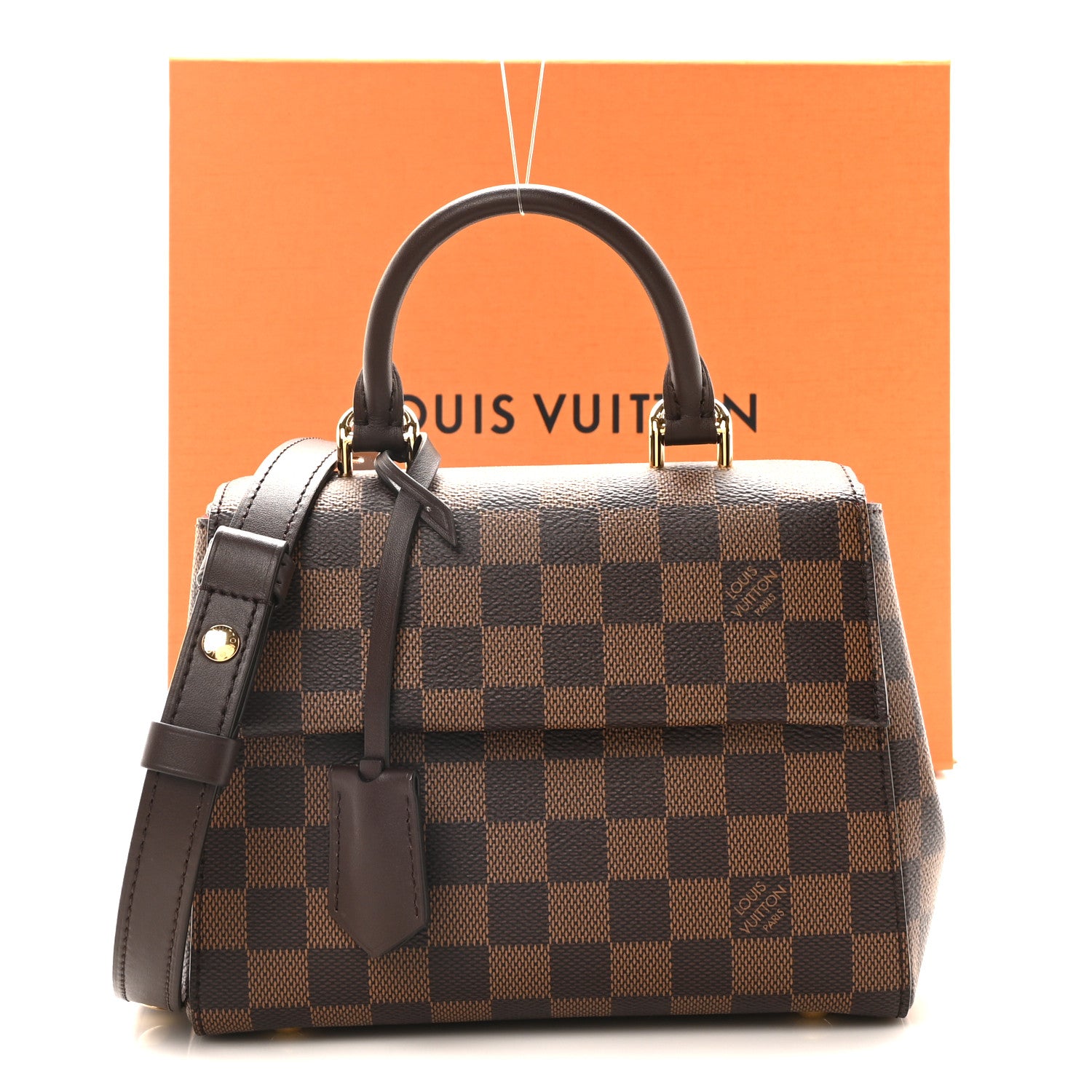Louis Vuitton Damier Ebene Mini Cluny 10 of 10