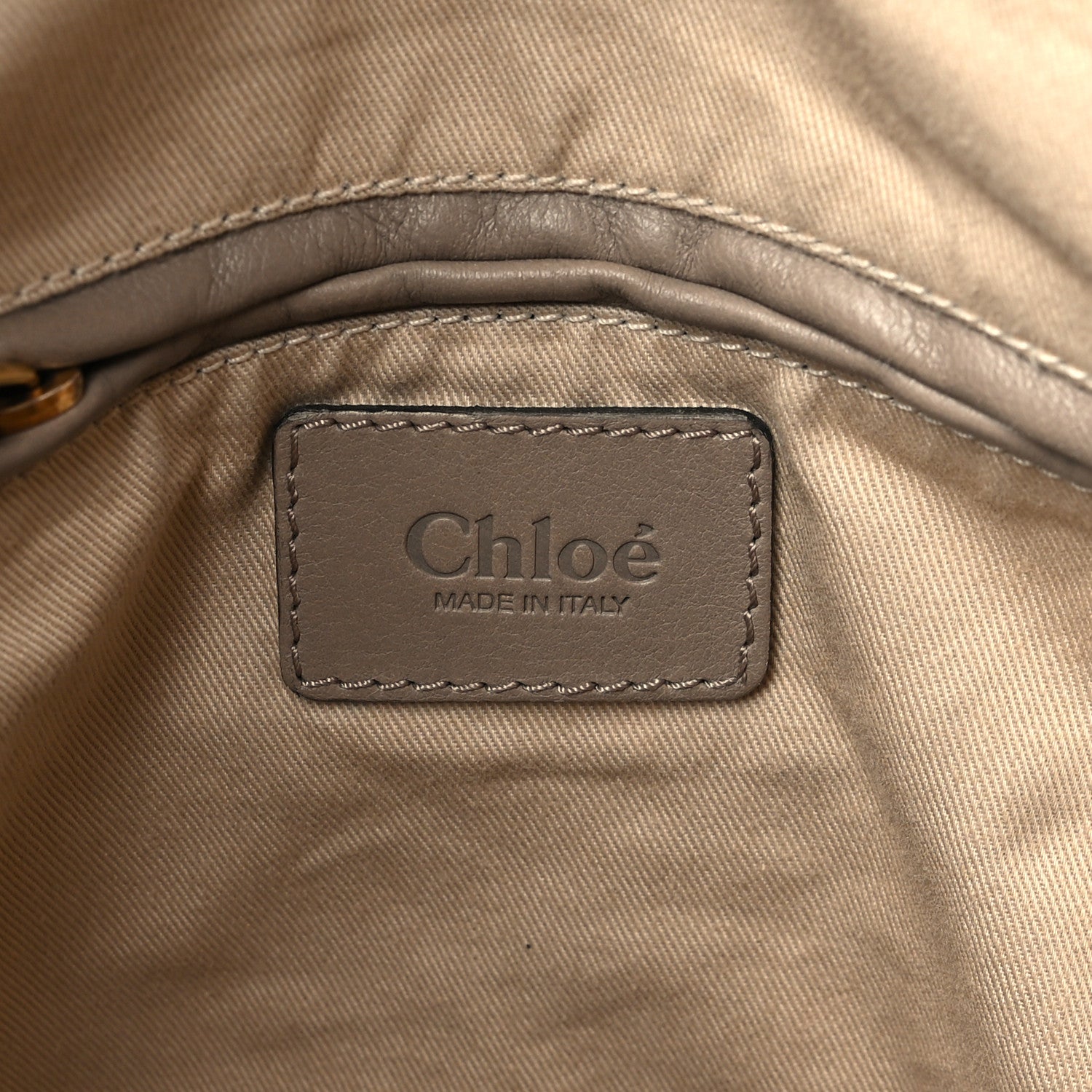 Chloe Suede Large Marcie Satchel Anchor Grey 6 of 8