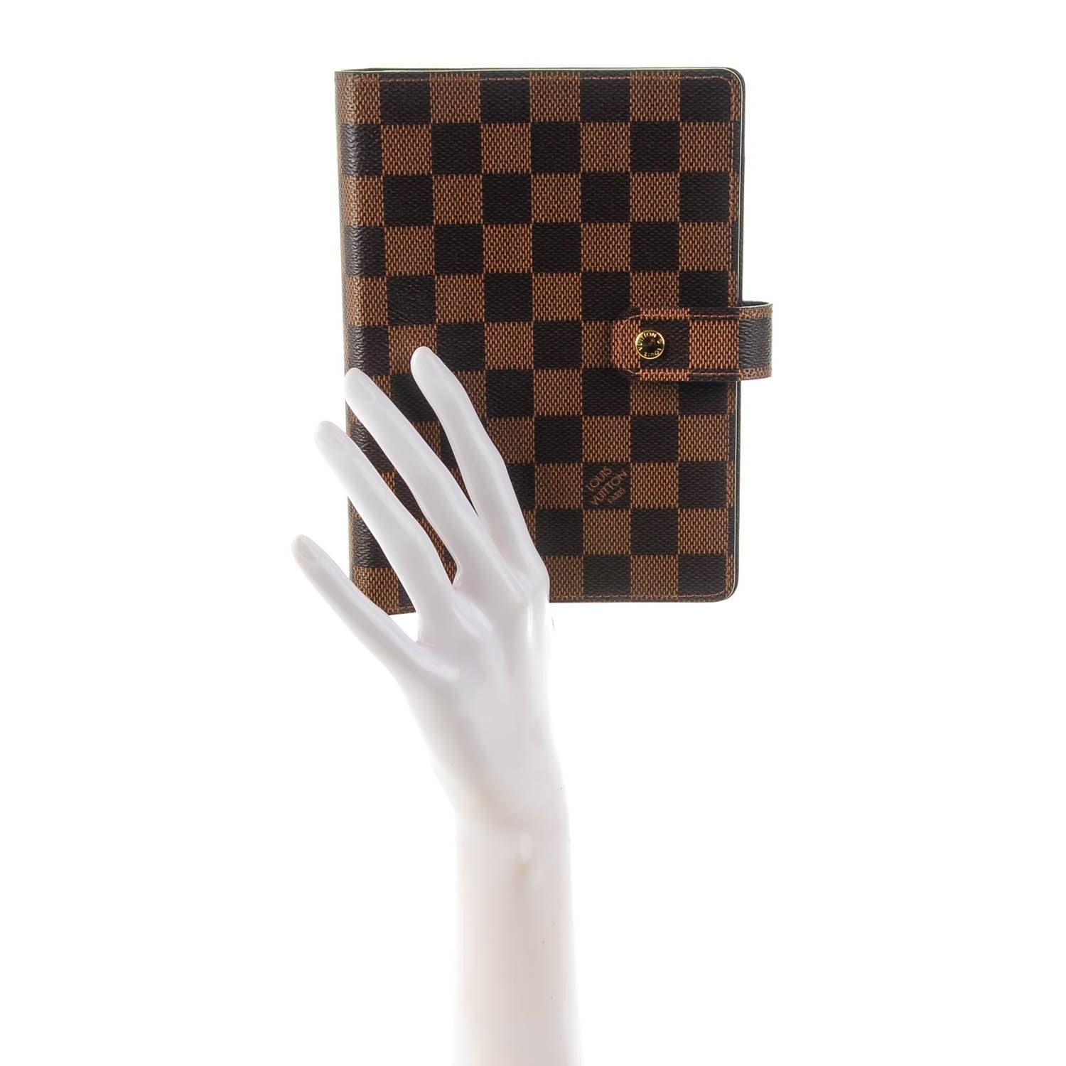 Louis Vuitton Damier Ebene Medium Ring Agenda Cover 2 of 7