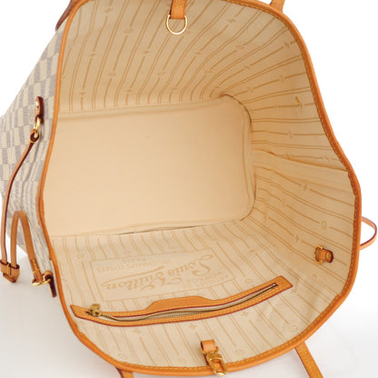 Louis Vuitton Damier Azur Neverfull MM 5 of 7