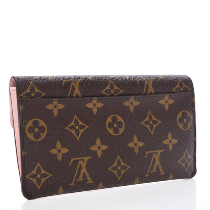 Louis Vuitton Monogram Jeanne Wallet Rose Ballerine 4 of 11