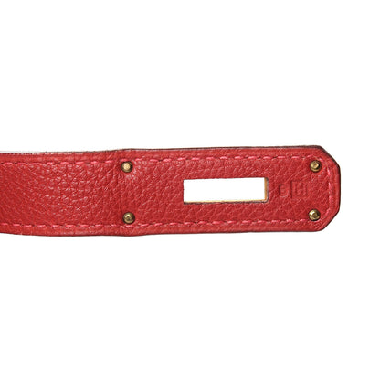 Hermes Togo Birkin 30 Rouge Vif 7 of 11