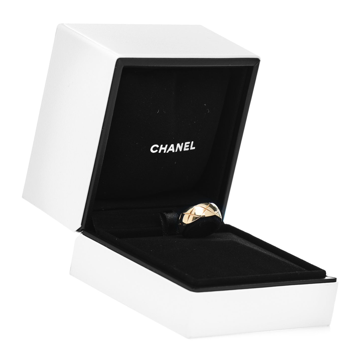18K Yellow Gold Small Coco Crush Ring 47 4.25