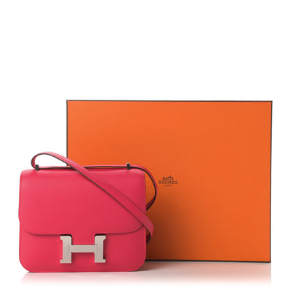 Hermes Epsom Constance 18 Rose Extreme 11 of 11