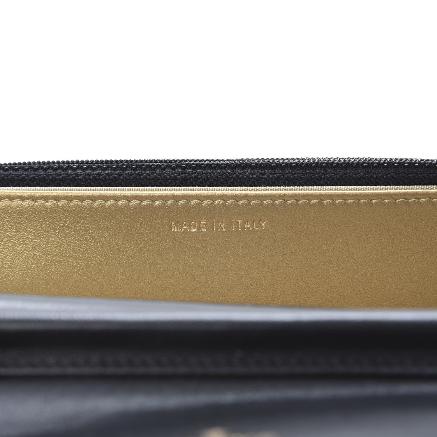 Chanel Lambskin Quilted CC Pearl Crush Wallet on Chain WOC Black 7 of 13