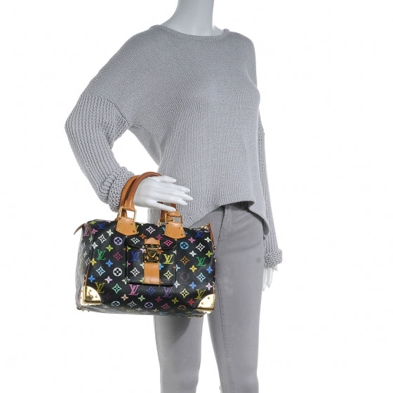 Monogram Multicolor Speedy 30 Black