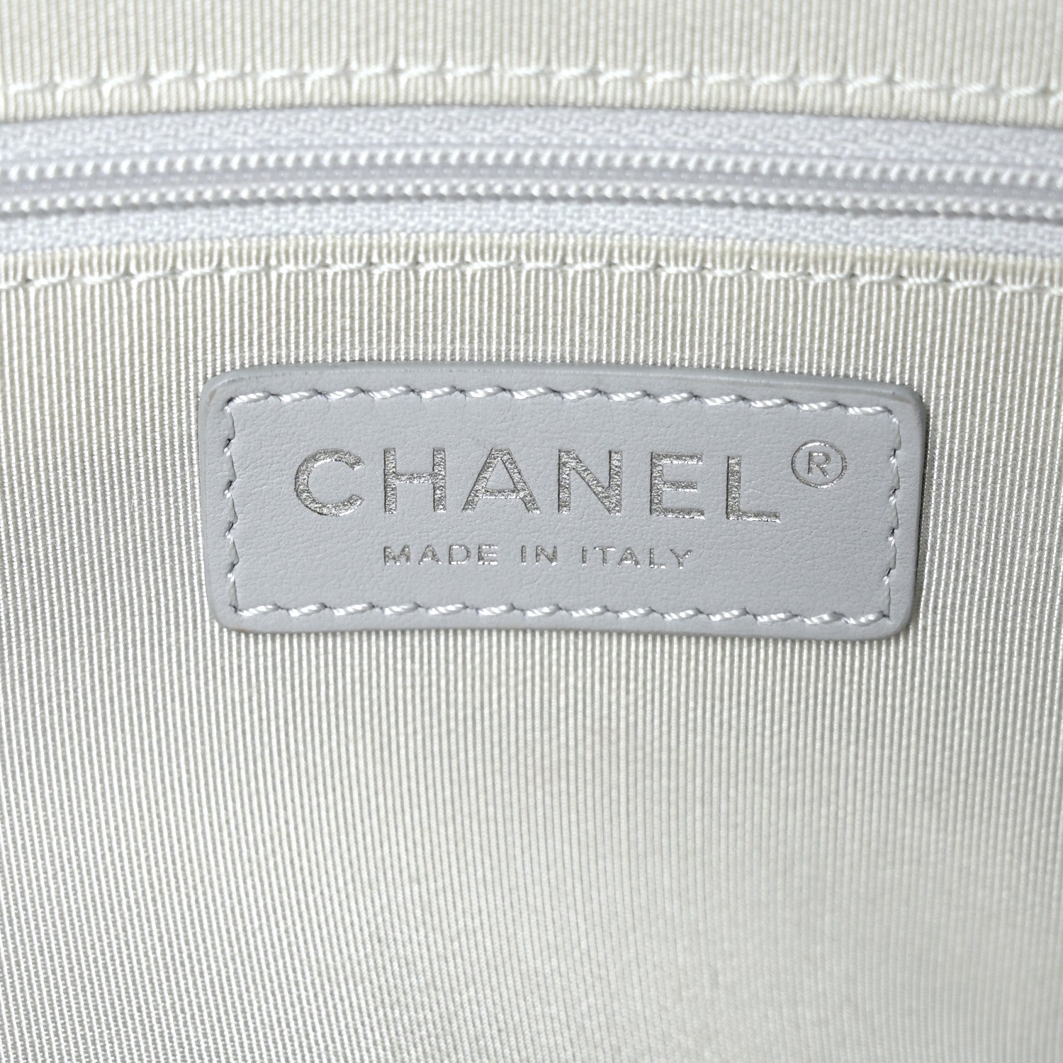 Chanel Metallic Calfskin Quilted Medium Casual Rock Flap Silver 6 of 9