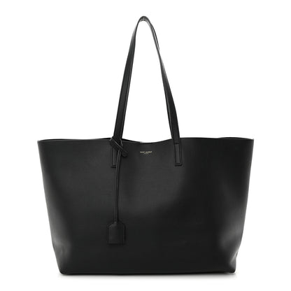 Saint Laurent Calfskin Large Shopping Tote Black 1 of 10